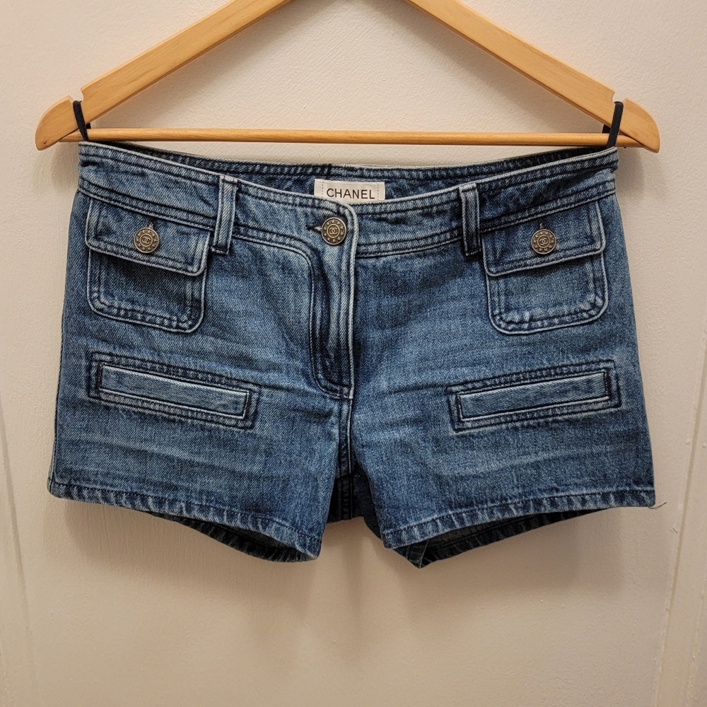 CHANEL Paris - Dallas Colection  Jean's Shorts